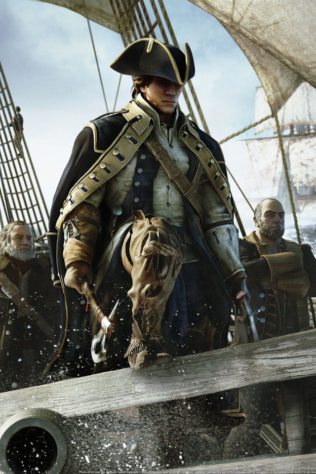 《刺客信条3》精美手机壁纸欣赏