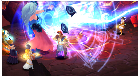 《众神之光》合体技比拼