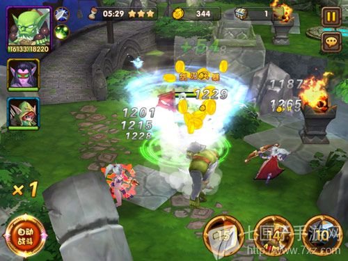 (图2：《刀塔来了》再现DotA操作激情)