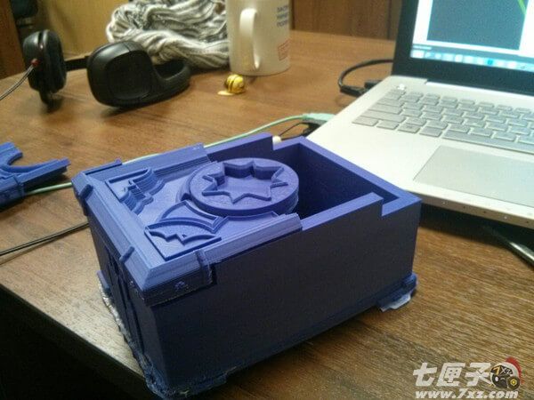 大触作品 炉石传说盒子的3D打印全过程