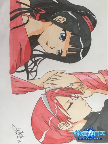 大触粉丝赛高 《偷星九月天》原创手绘图赏