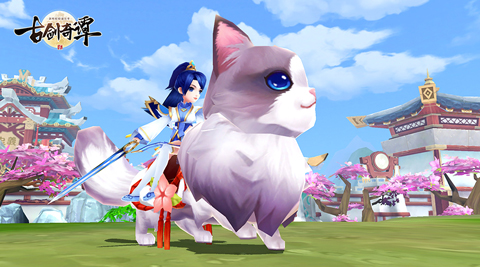 《古剑奇谭二》手游帮战PVP  巨人帮主率众攻城