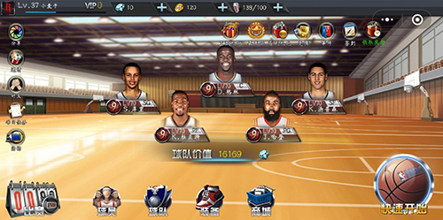 《NBA梦之队》首推同名H5版游戏，一起来体验吧！
