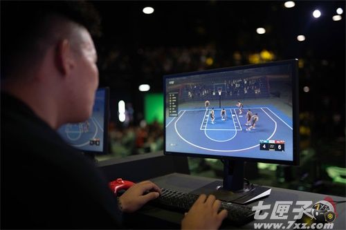 《NBA2K Online2》路人王赛制使用街头3V3模式