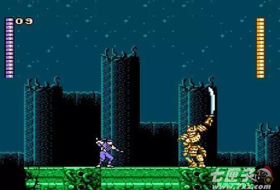  ·八位机游戏《赤影战士》，在中国通常被称为‘水上魂斗罗’