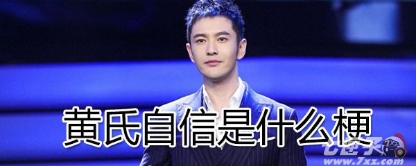 黄氏自信是什么梗