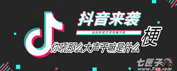 你吼那么大声干嘛是什么梗