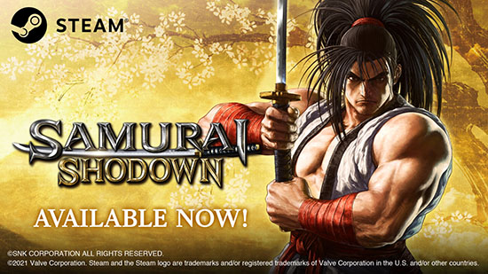 对战格斗游戏《SAMURAI SHODOWN》Steam版今日上线！