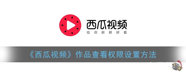 《西瓜视频》作品查看权限设置方法